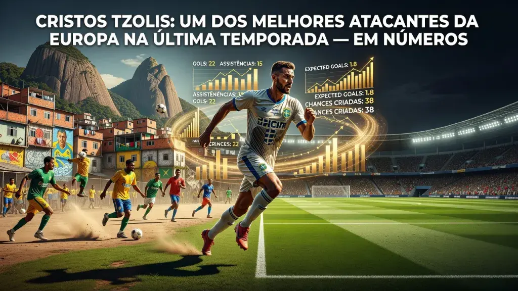 Christos Tzolis was one of European football’s best attackers last season — in terms of numbers.
